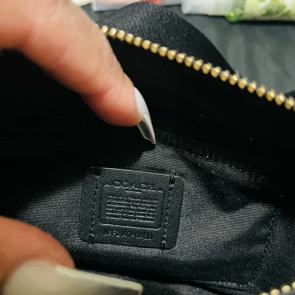 Coach Black Leather Belt Bag - Picture 6 of 11